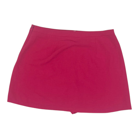 Skort By Clothes Mentor In Pink, Size:Xl