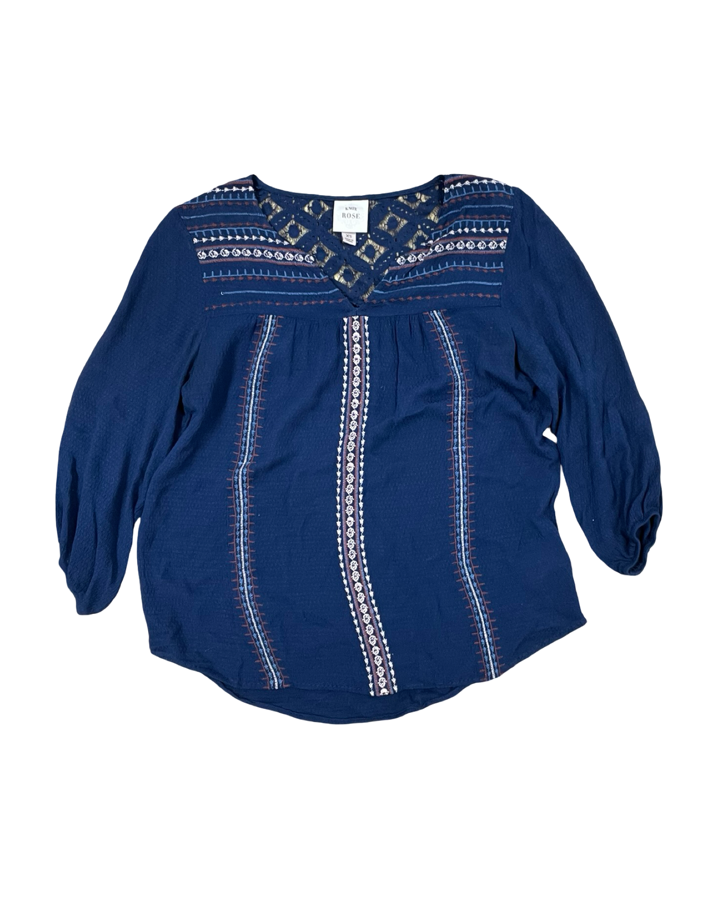 Top Sleeveless By Knox Rose In Blue, Size:Xs