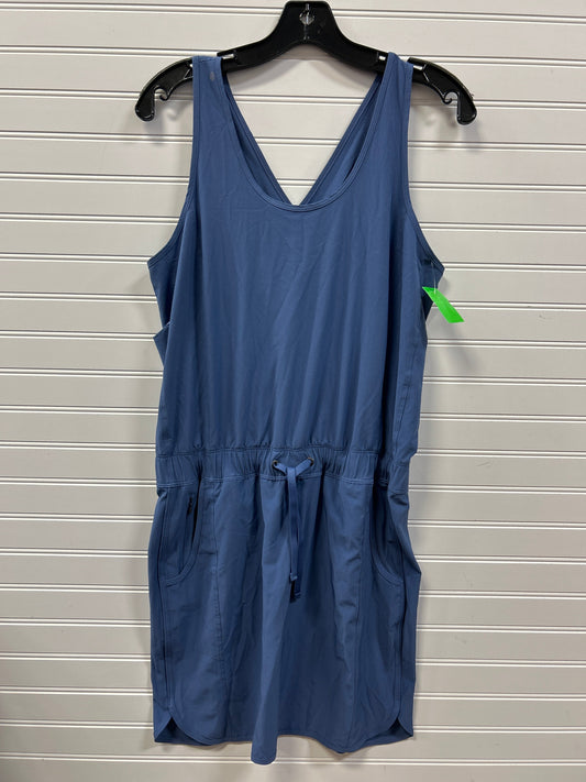 Athletic Dress By Patagonia In Blue, Size:M