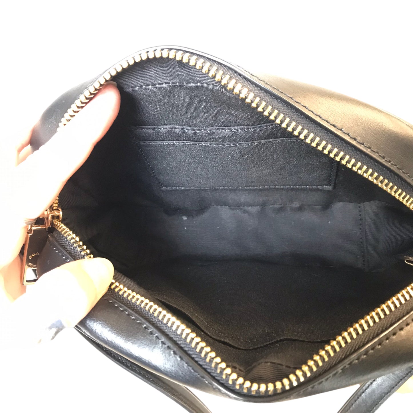 Crossbody Designer By Coach In Brown, Size:Small