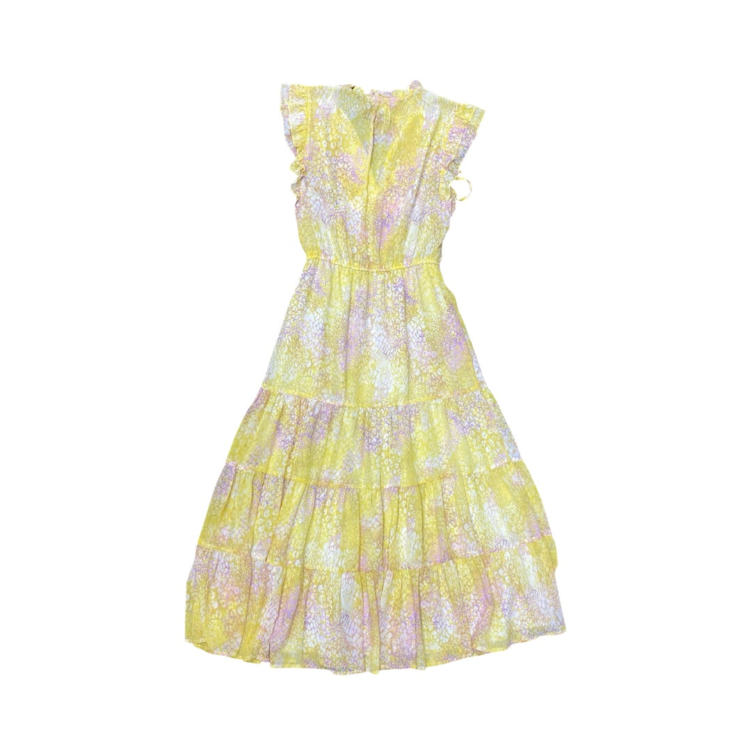 Dress Casual Maxi By Bb Dakota In Purple & Yellow, Size:Xs
