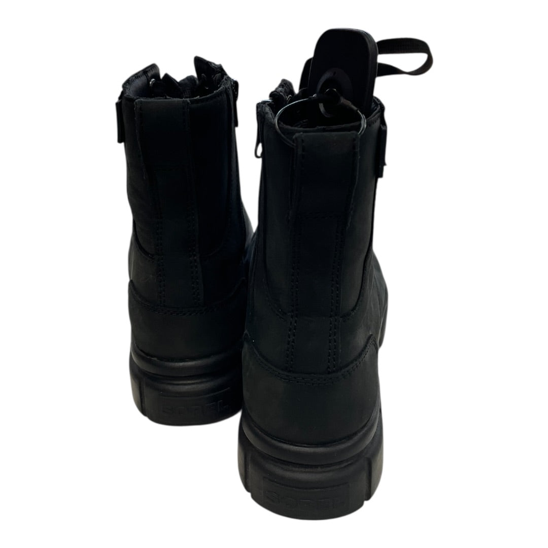 Boots Designer By Sorel In Black, Size:8.5