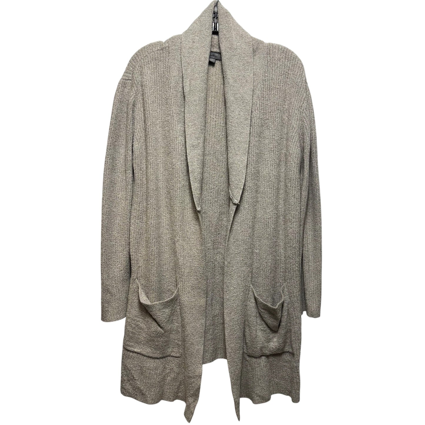 Bamboo Chic Lite Cardigan Sweater By Barefoot Dreams In Grey, Size: 1x