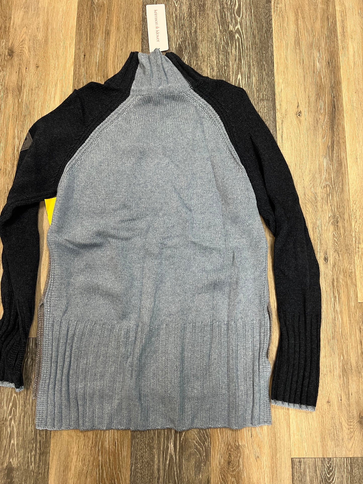 Sweater By KRIMSON KLOVER In Blue & Grey, Size: M