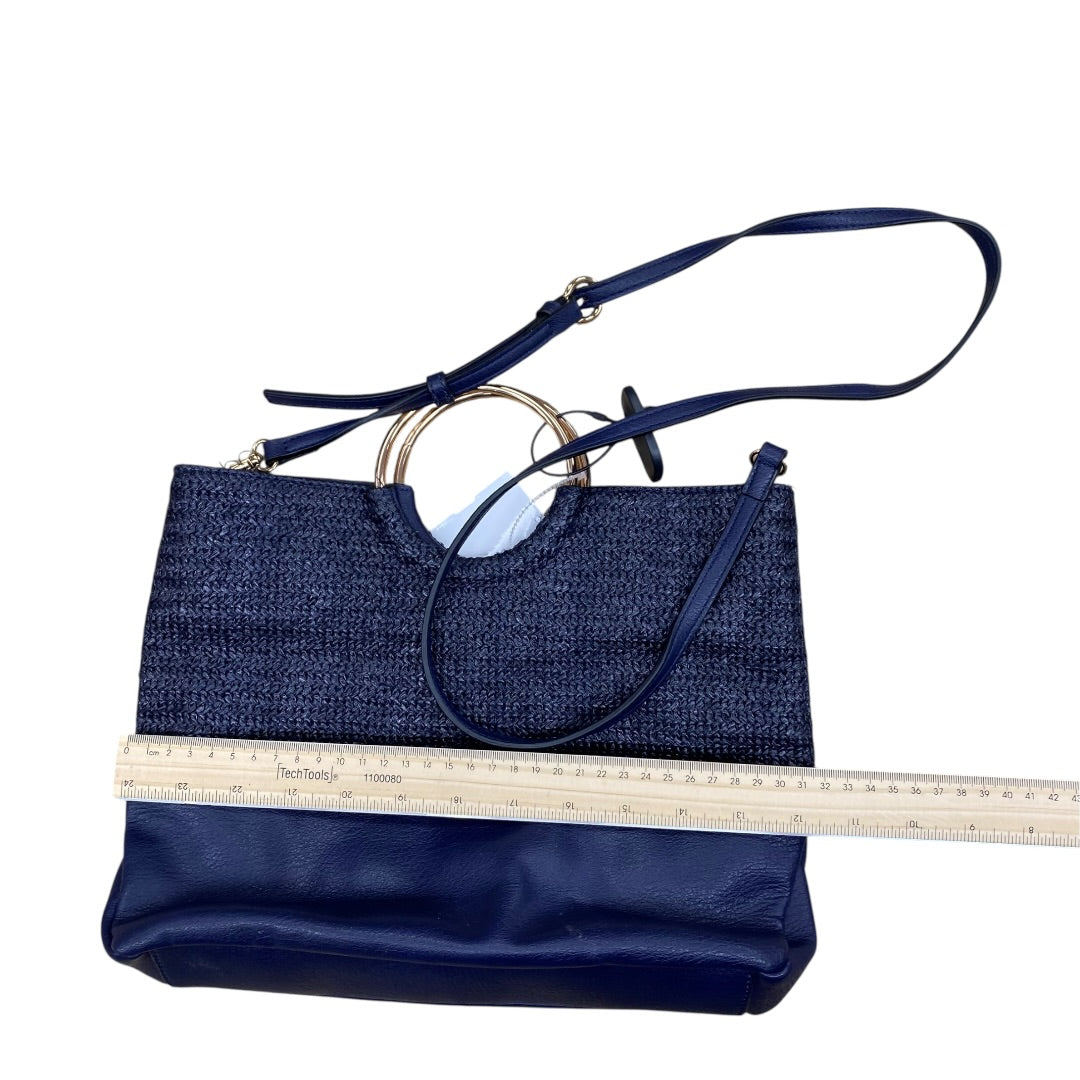 Handbag By Lc Lauren Conrad In Navy, Size:Medium
