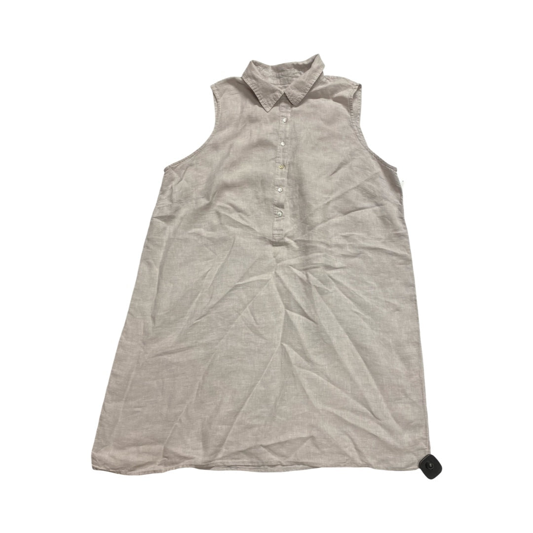 Dress Casual Short By Sigrid Olsen In Grey, Size:1X