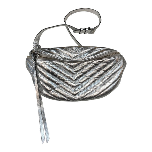 Belt Bag Designer By Rebecca Minkoff In Silver, Size:Large
