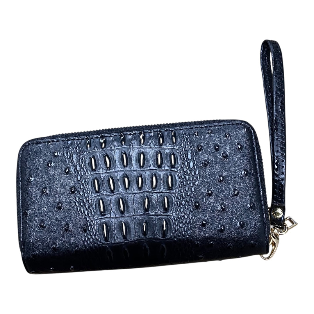 Wallet By Clothes Mentor In Black, Size:Large