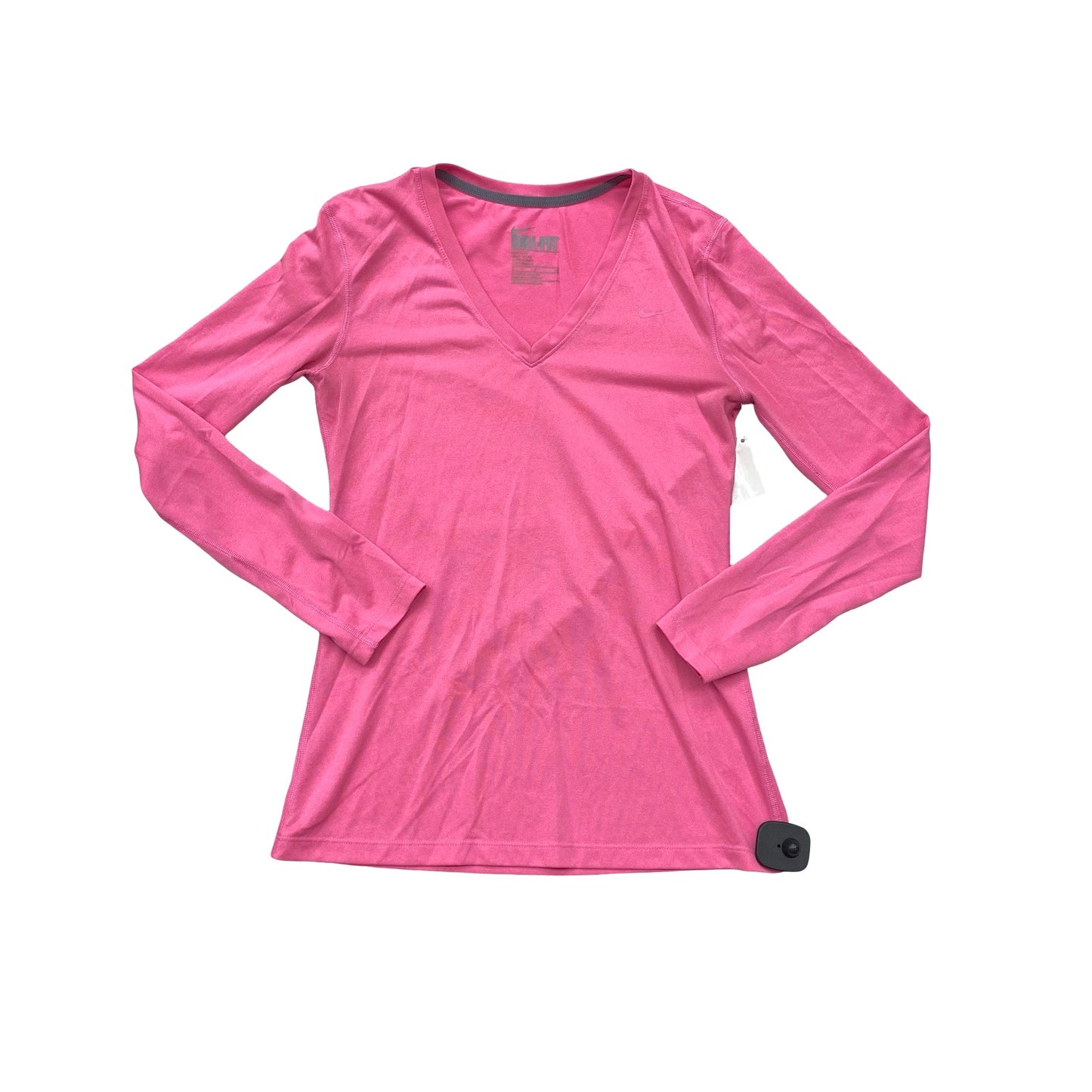 Athletic Top Ls Crewneck By Nike In Pink, Size:S
