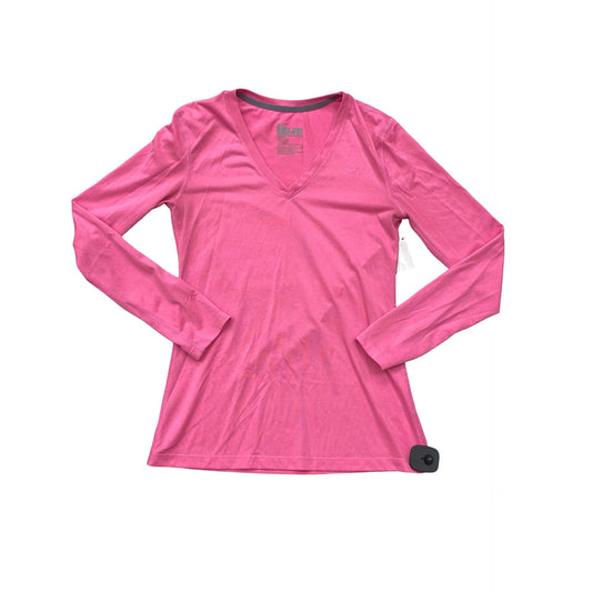 Athletic Top Ls Crewneck By Nike In Pink, Size:S
