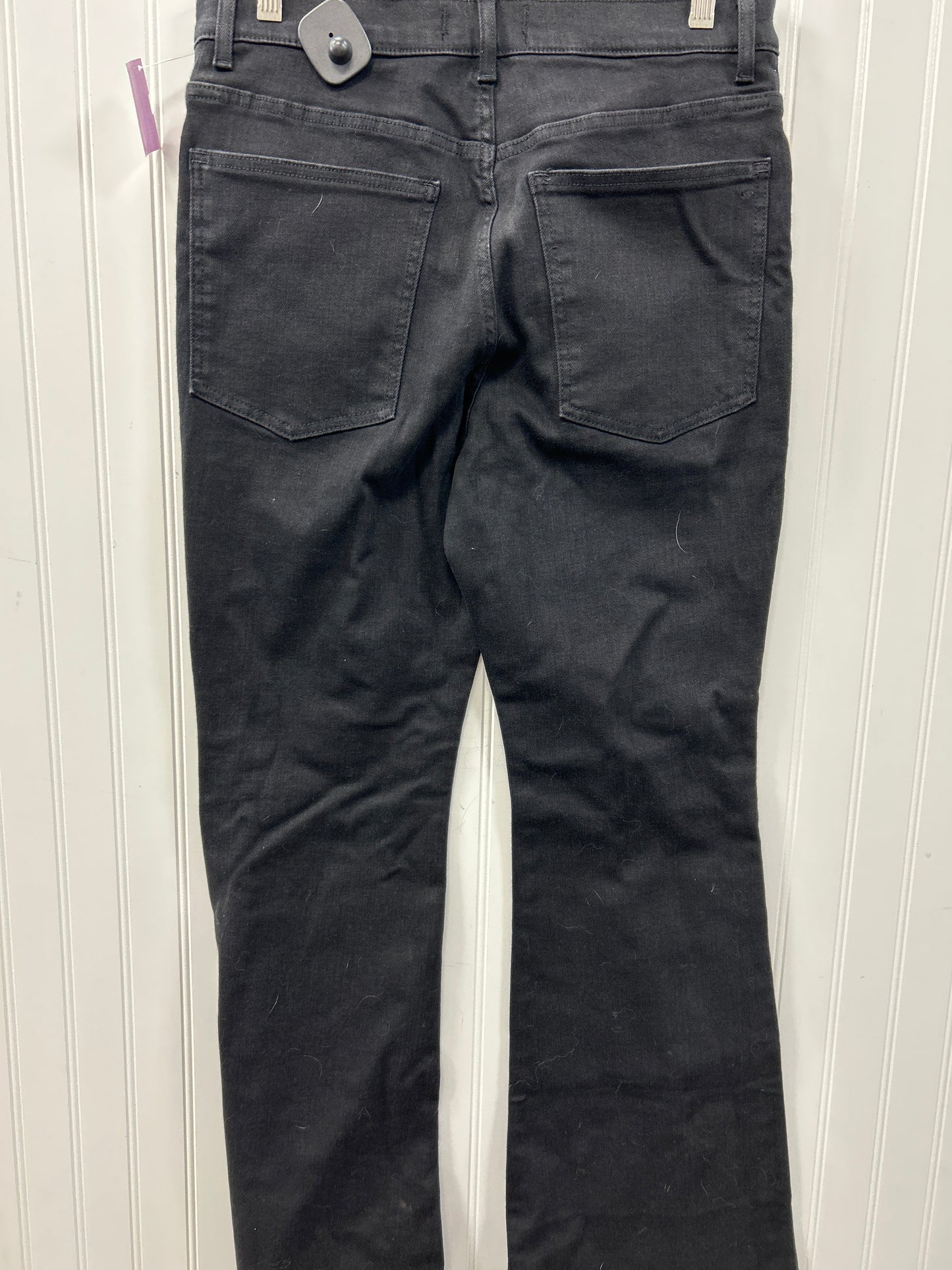 Jeans Flared By Madewell In Black Denim, Size:8