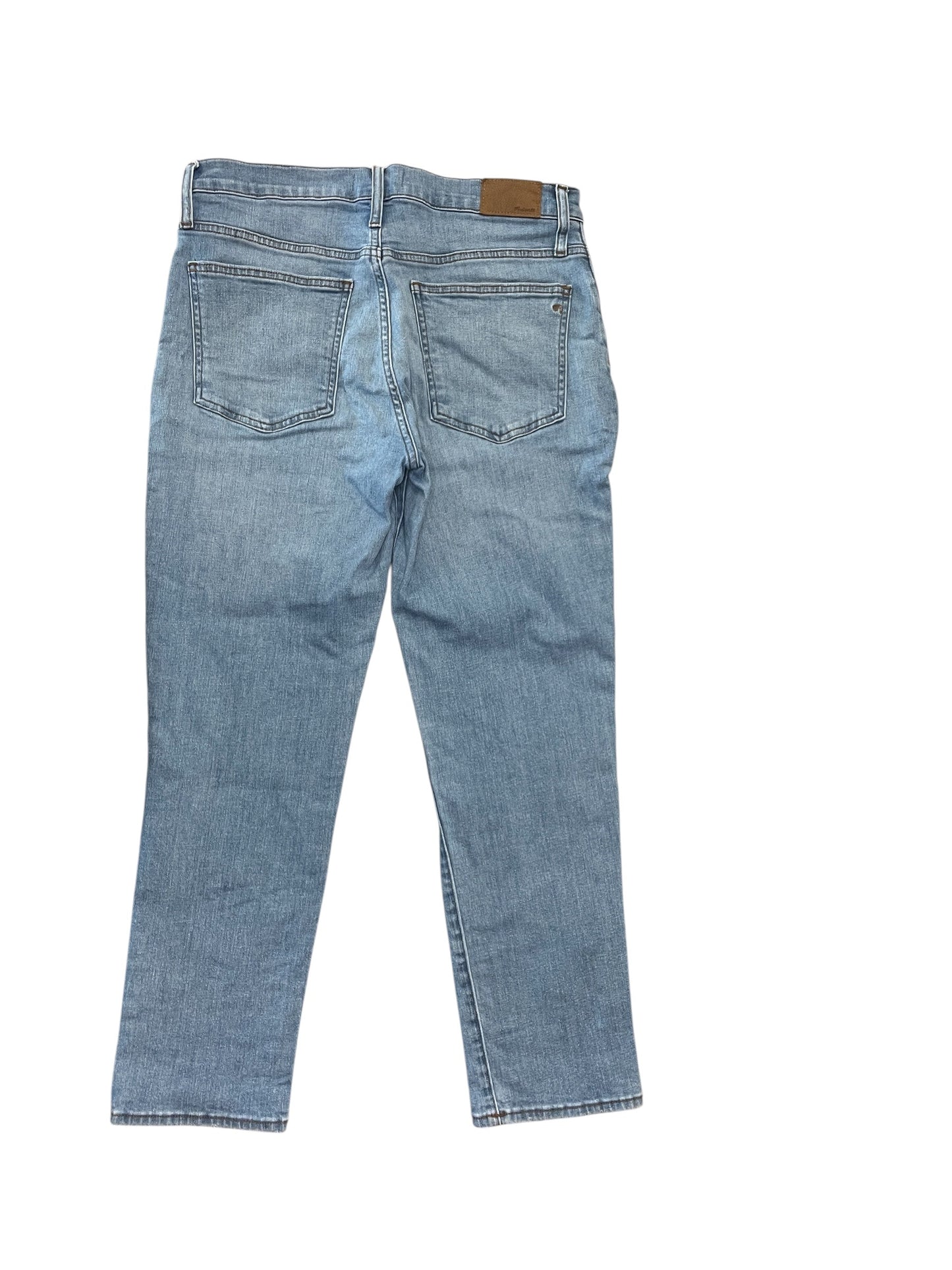 Jeans Straight By Madewell In Blue Denim, Size:10