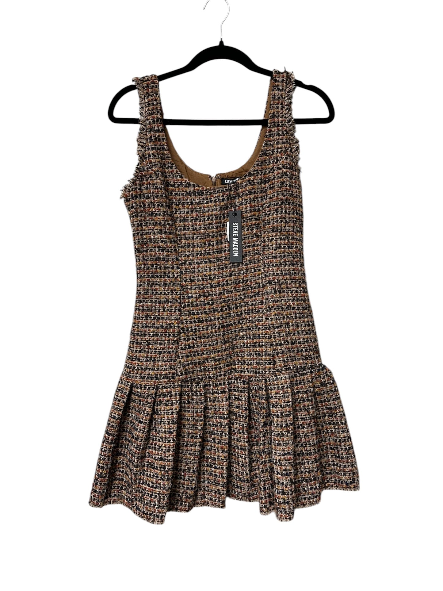 Dress Work By Steve Madden In Black & Brown, Size:2