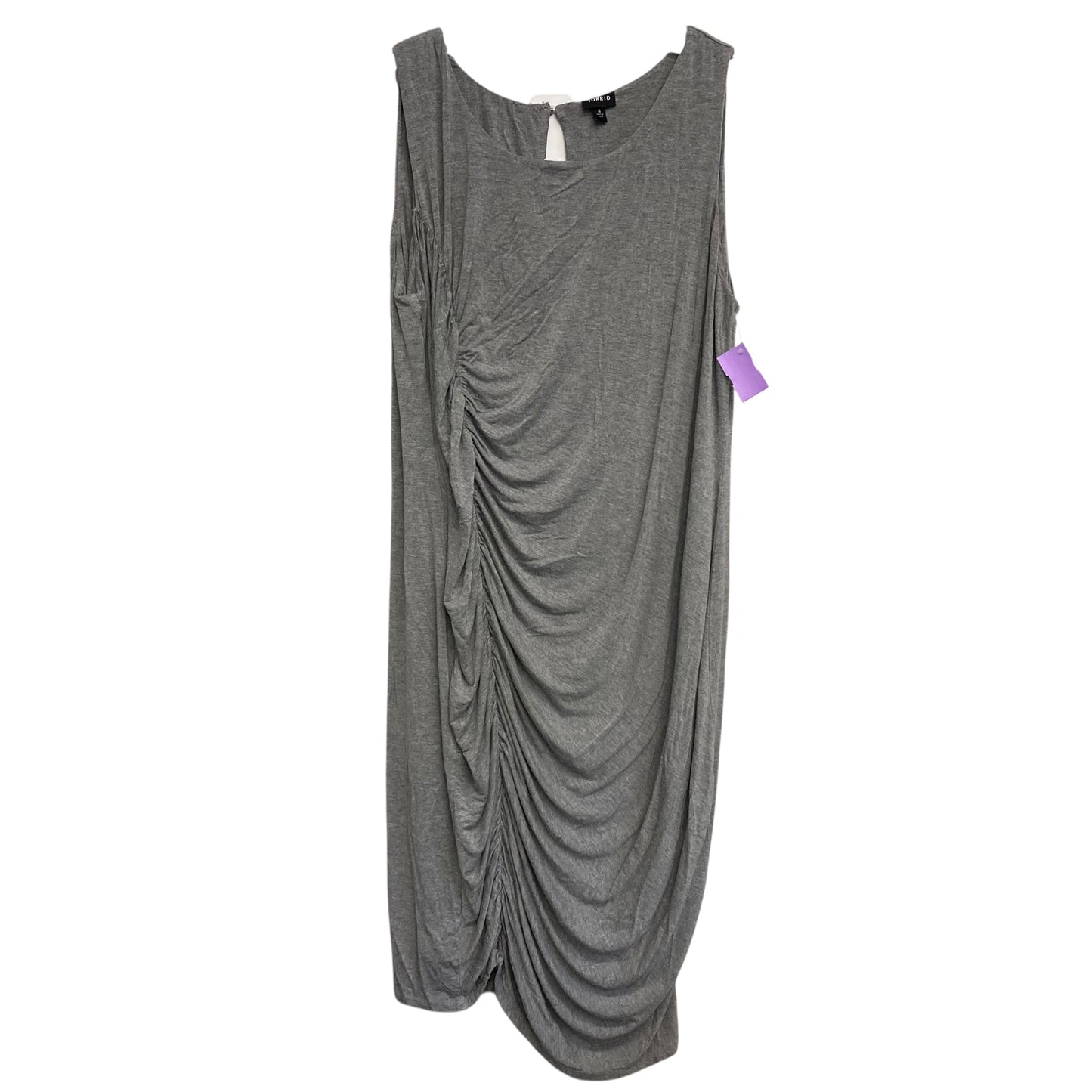 Dress Casual Maxi By Torrid In Grey, Size:4X