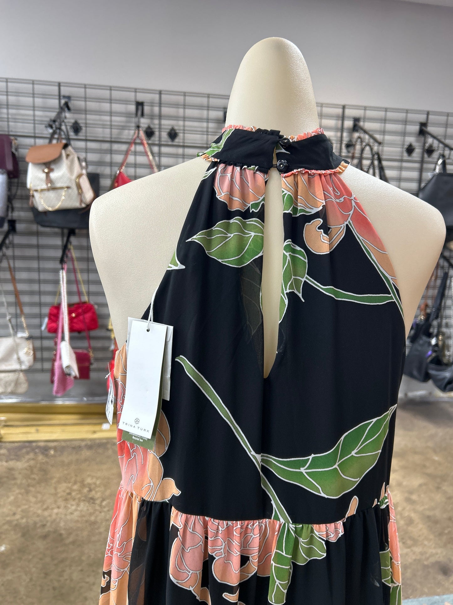 Dress Casual Maxi By Trina Turk In Floral Print, Size:S