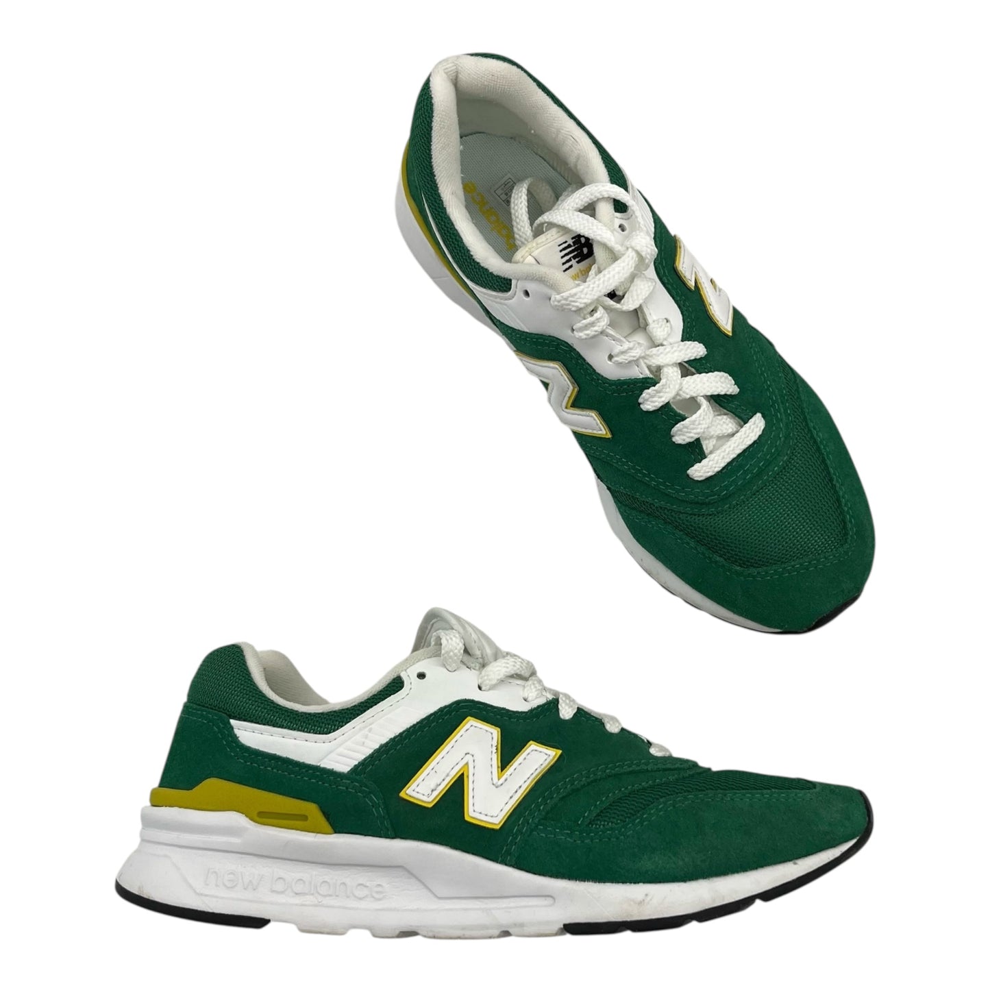 Shoes Sneakers By New Balance In Green, Size:9.5