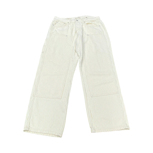 Pants Cargo & Utility By Universal Thread In White & Yellow, Size:8