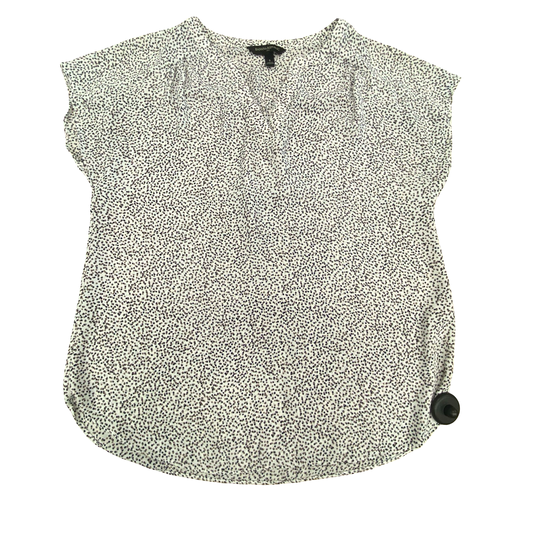 Top Sleeveless By Banana Republic In Polkadot Pattern, Size:S