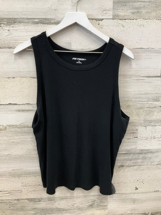 Tank Top By Joe Fresh In Black, Size:1X