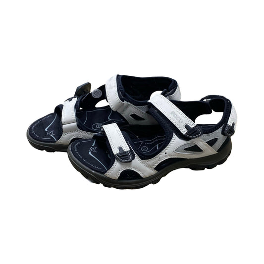 Sandals Flats By Ecco In Multi, Size:6.5