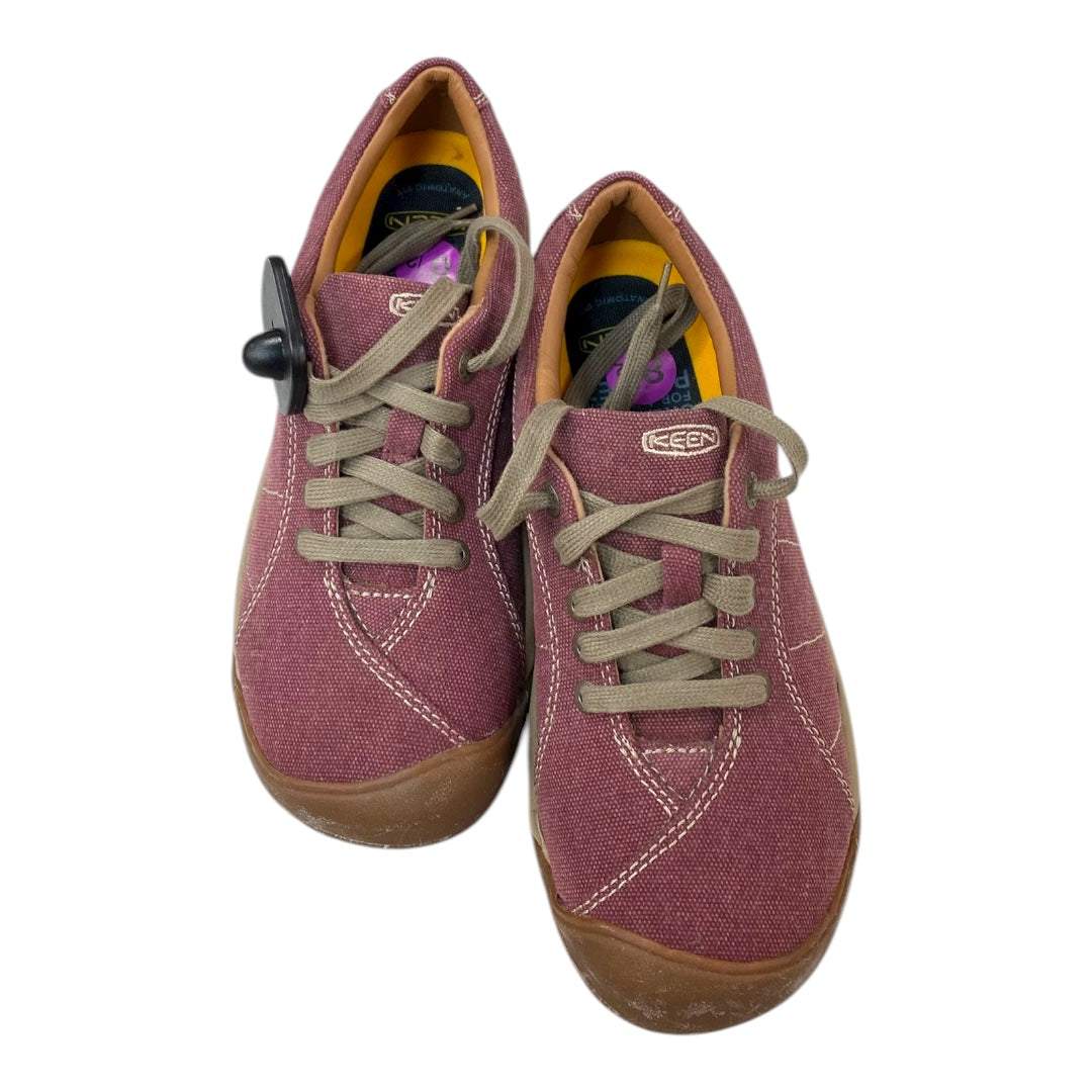 Shoes Athletic By Keen In Red, Size:8.5