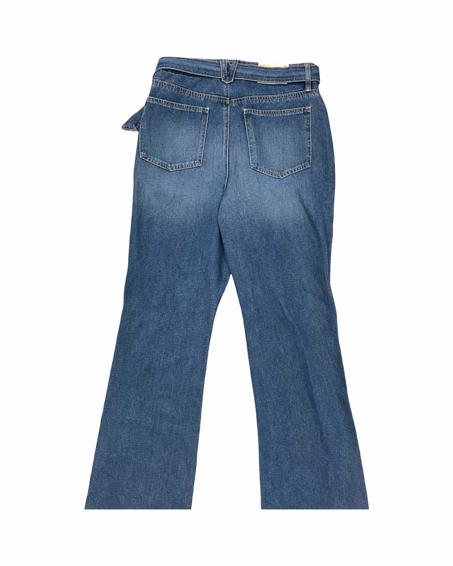 Jeans Flared By Clothes Mentor In Blue Denim, Size:6