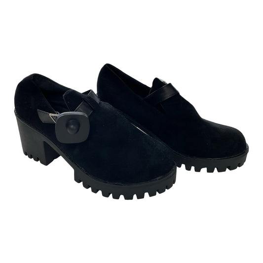 Shoes Heels Block By Clothes Mentor In Black, Size:9.5