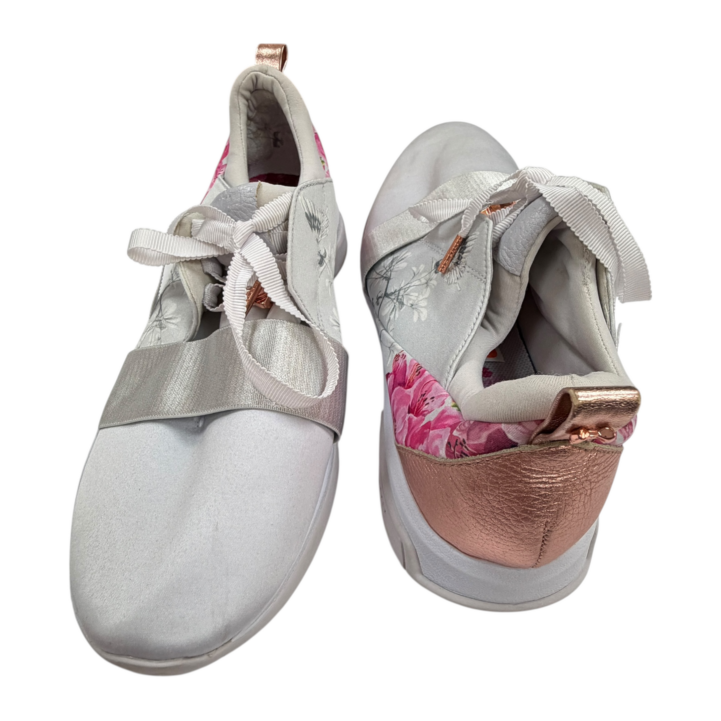 Shoes Athletic By Ted Baker In White, Size:8