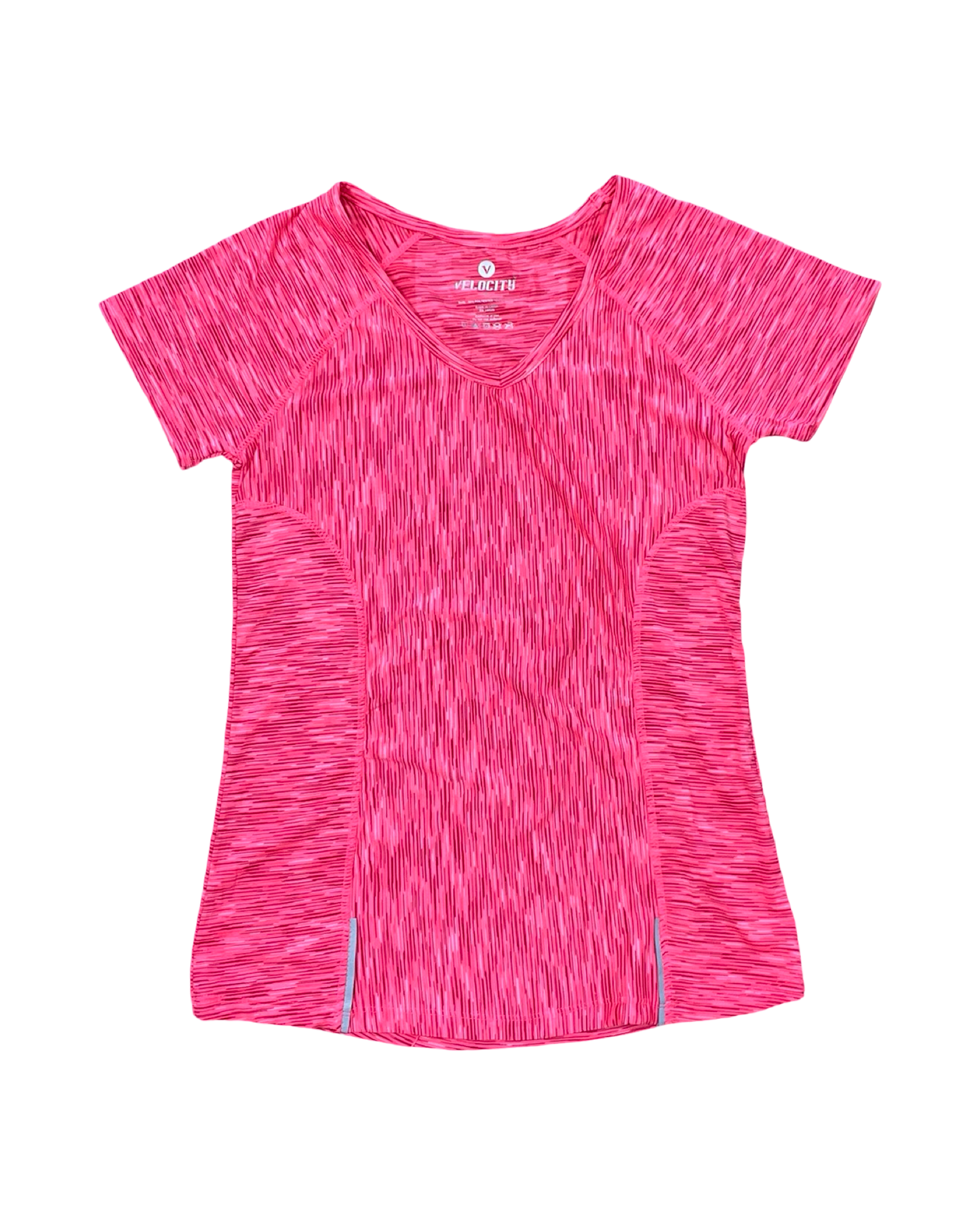 Athletic Top Ss By Velocity In Pink, Size:M