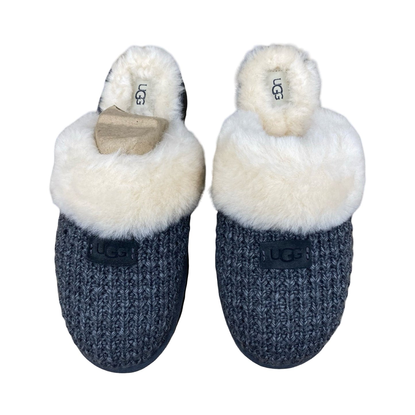 Slippers Designer By Ugg In Grey, Size:10