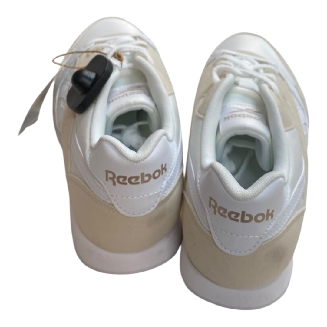 Shoes Athletic By Reebok In Gold & White, Size:8