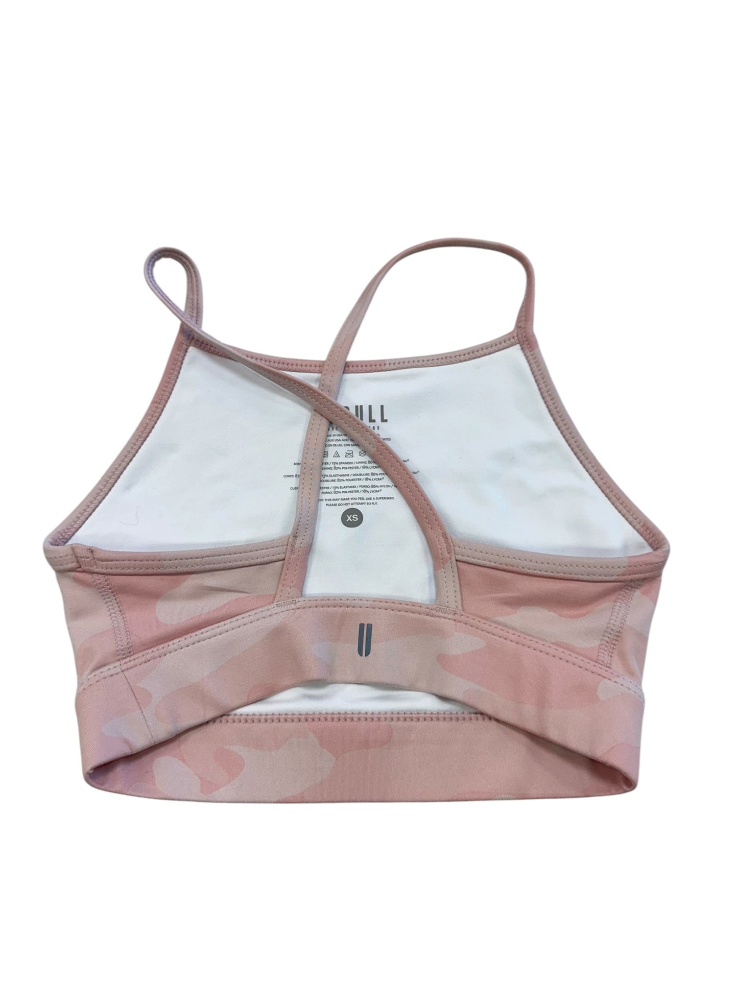 Athletic Bra By Nobull In Peach, Size:Xs