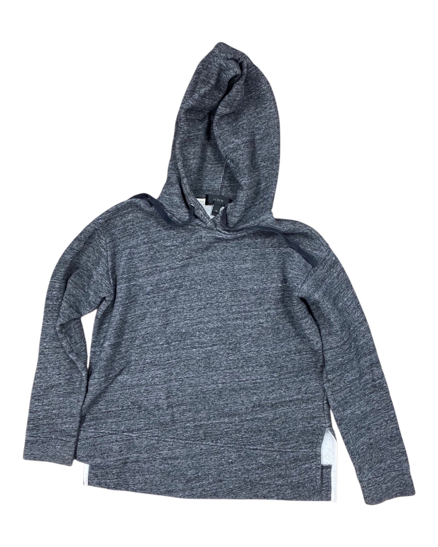 Sweatshirt Hoodie By J. Crew In Grey, Size:Xxs