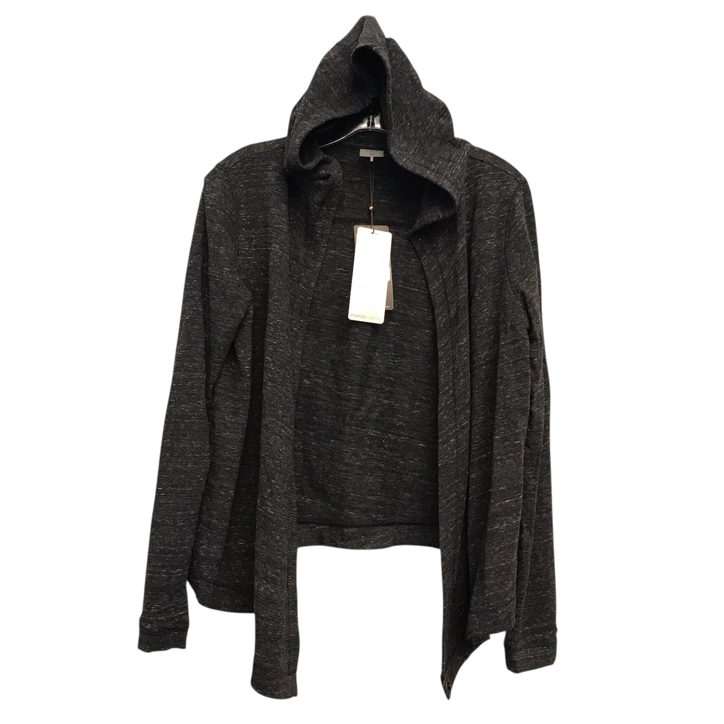 Athletic Jacket By Calia In Grey & White, Size:M