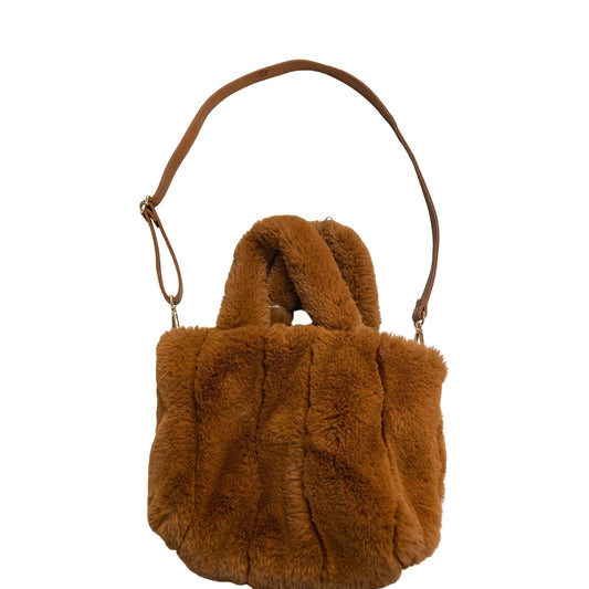 Handbag By Free People In Brown, Size:Medium