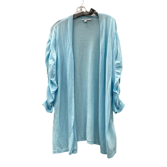 Cardigan By Chicos In Blue, Size:Xxl