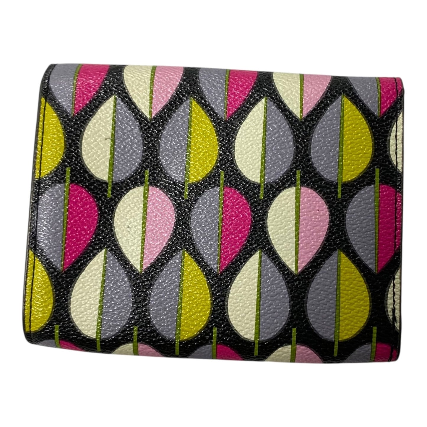 Wallet By Vera Bradley In Black & Grey, Size:Small