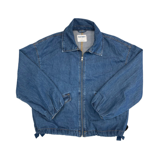 Jacket Denim By Old Navy In Blue Denim, Size:Xs