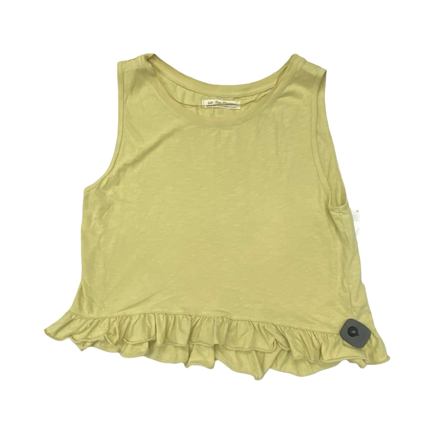 Top Sleeveless By We The Free In Yellow, Size:M