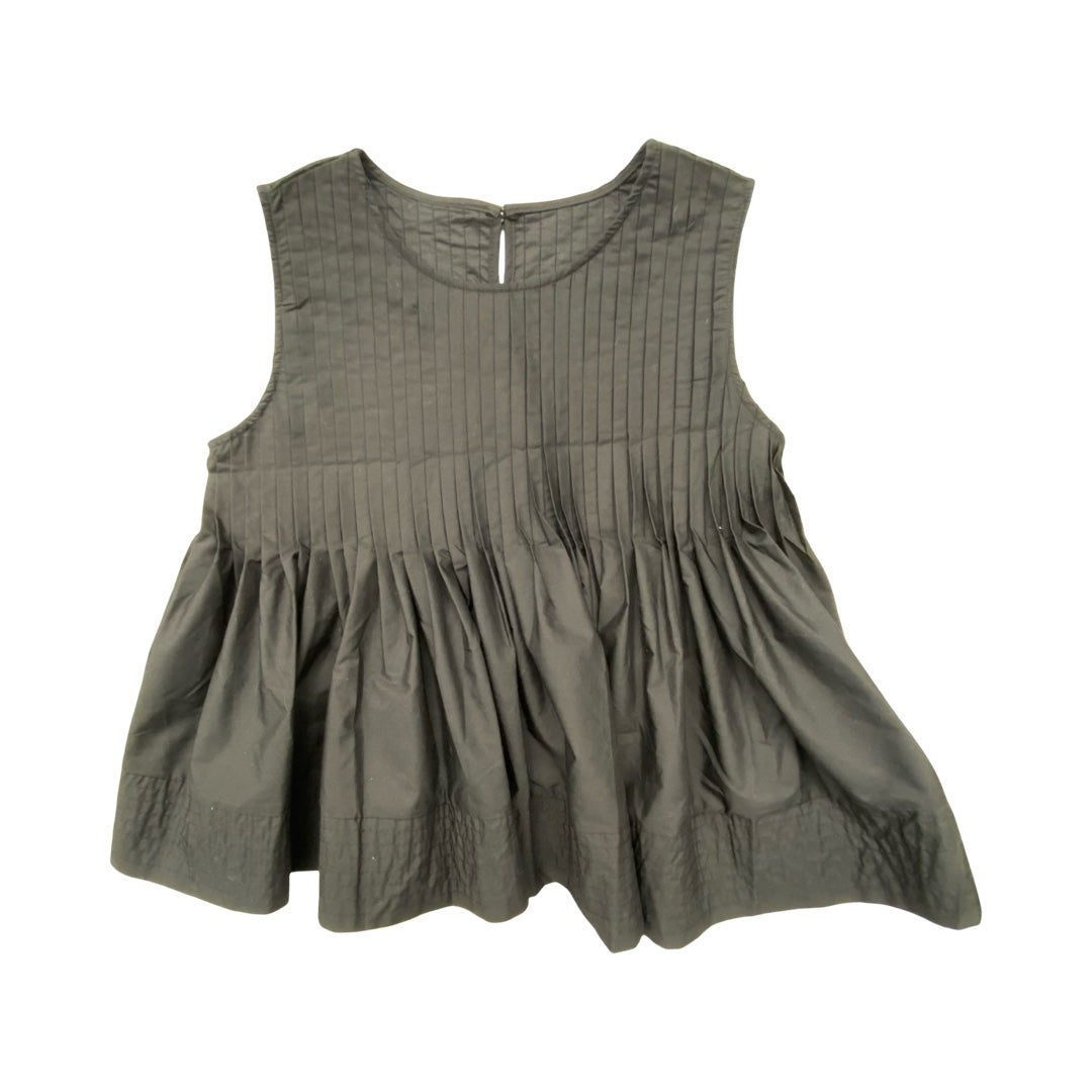 Top Sleeveless By Commense In Black, Size:S