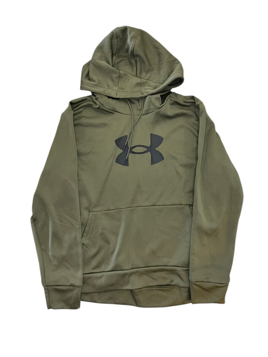 Athletic Sweatshirt Hoodie By Under Armour In Green, Size:Xl