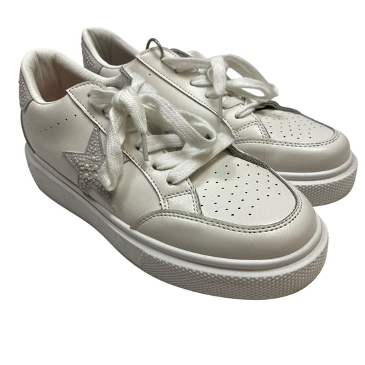 Shoes Sneakers By Vintage Havana In White, Size:8