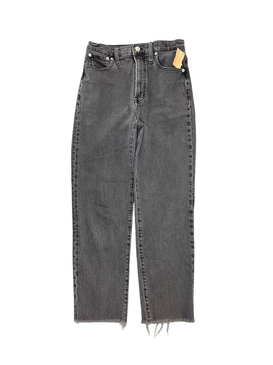 Jeans Straight By Madewell In Grey Denim, Size:4