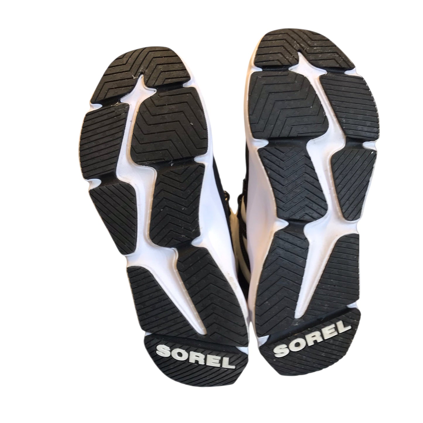 Boots Ankle By Sorel In Black & White, Size:7.5