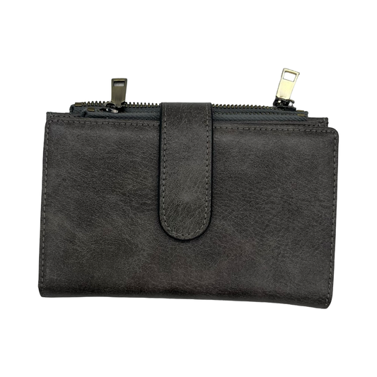 Wallet By Clothes Mentor In Grey, Size:Medium