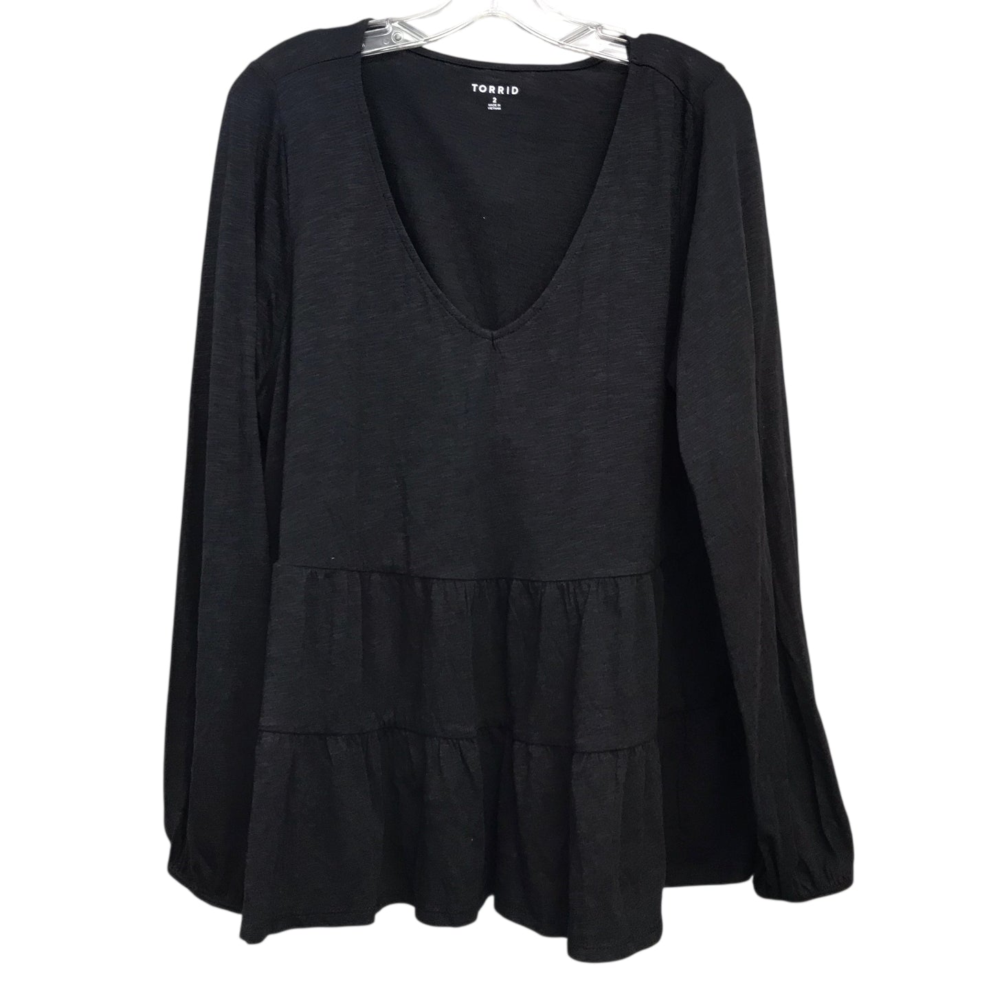 Top Ls By Torrid In Black, Size:2X