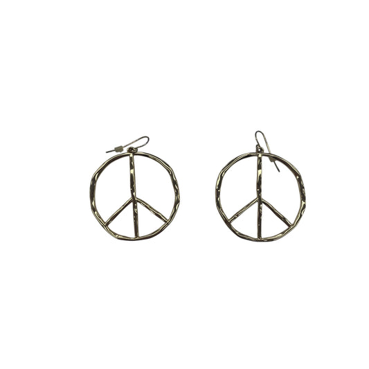 Earrings Hoop By Clothes Mentor In Gold
