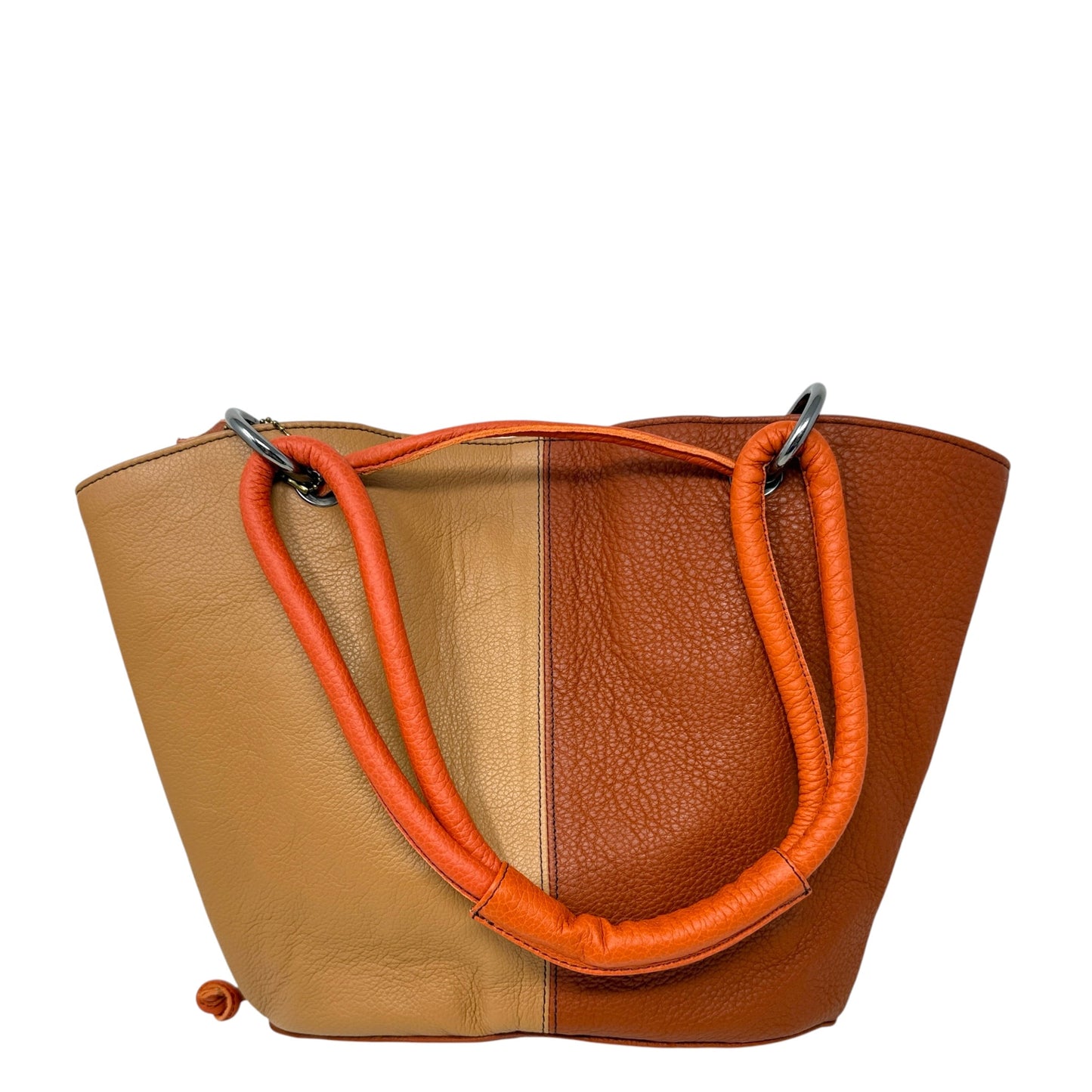 Boston Recycled Leather Tote By Soruka, Size: Medium