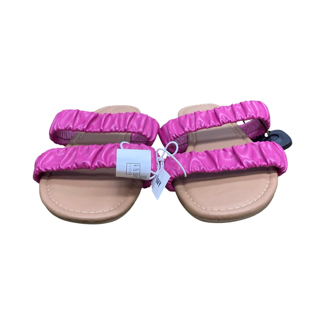 Sandals Flats By Old Navy In Pink, Size:8