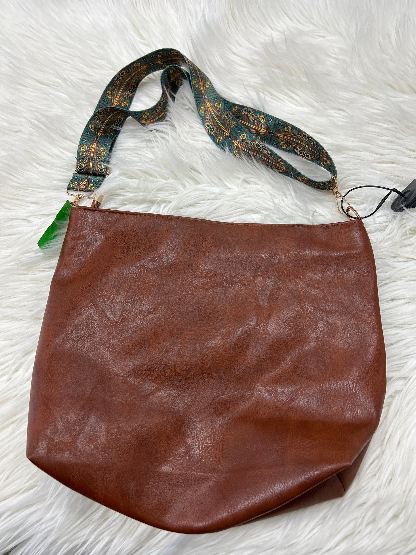 Handbag By Clothes Mentor In Brown, Size:Medium